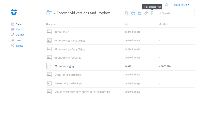 Illustration for article titled How To Recover Old Versions and Deleted Files in Dropbox